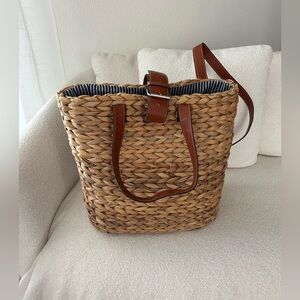 French Market Woven backpack